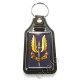 SAS Special Air Service Leather Medallion Keyring