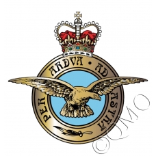 RAF Royal Air Force Logo / Crest Sticker